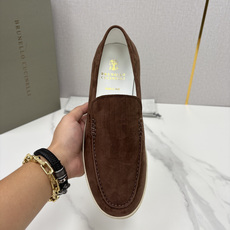 💋💍BC家新品上架 Brunello Cucinell* 牛皮经典乐福鞋 磨砂竖条纹牛皮打造 背 💋💍BC家新品上架 Brunello Cucinell* 牛皮经典乐福鞋 磨砂竖条纹牛皮打造 背