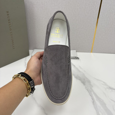 💋💍BC家新品上架 Brunello Cucinell* 牛皮经典乐福鞋 磨砂竖条纹牛皮打造 背 💋💍BC家新品上架 Brunello Cucinell* 牛皮经典乐福鞋 磨砂竖条纹牛皮打造 背