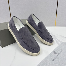 💋💍BC家新品上架 Brunello Cucinell* 牛皮经典乐福鞋 磨砂竖条纹牛皮打造 背 💋💍BC家新品上架 Brunello Cucinell* 牛皮经典乐福鞋 磨砂竖条纹牛皮打造 背