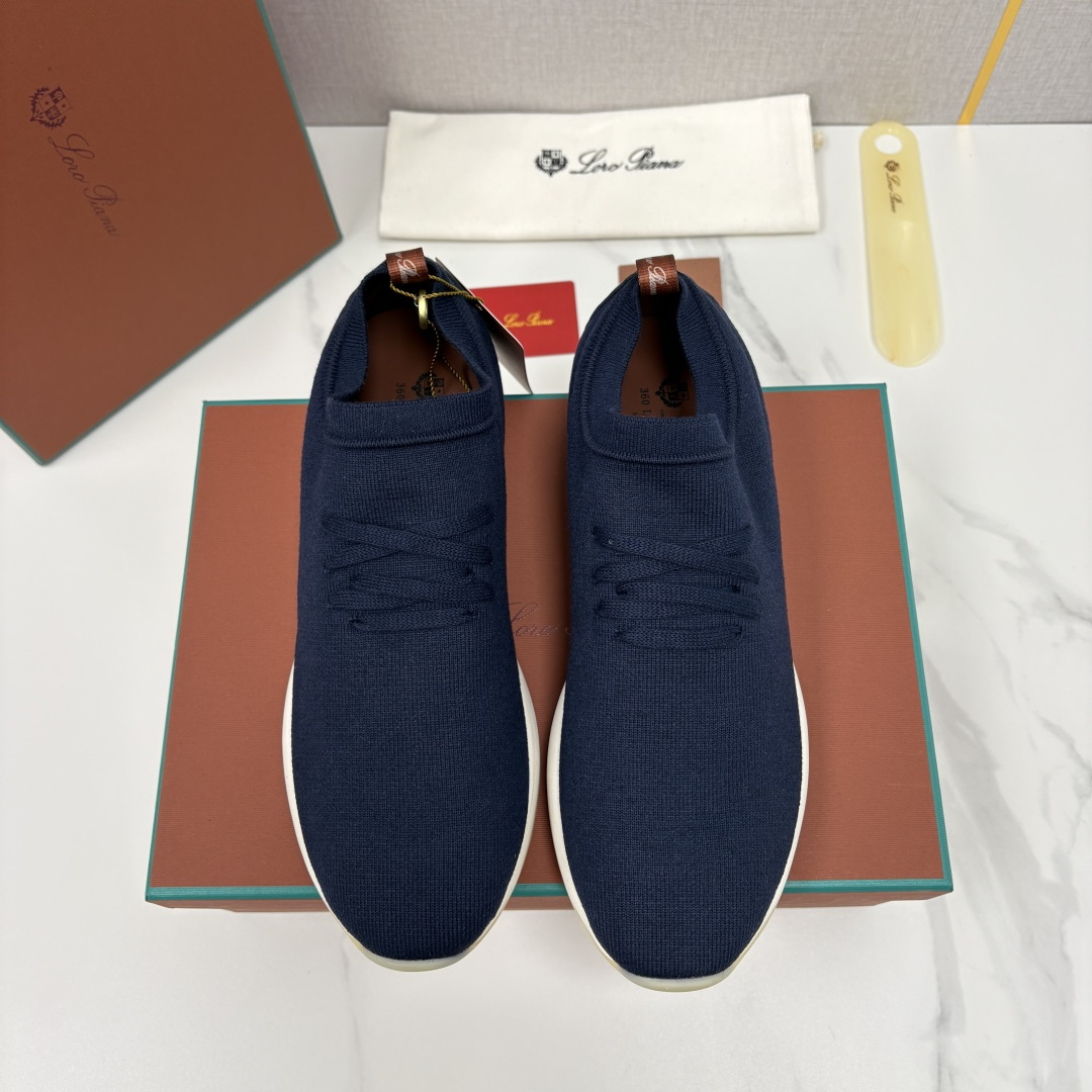 💋💍 LP新品 Loro Pian*  诺悠*翩雅   360 LPFlexy Active 飞织运动鞋
