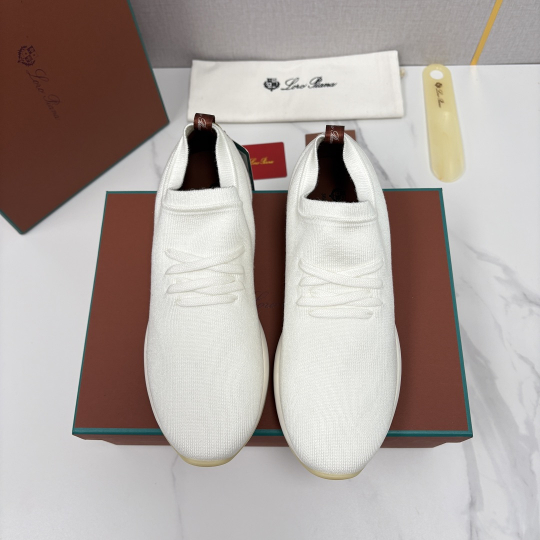 💋💍 LP新品 Loro Pian*  诺悠*翩雅   360 LPFlexy Active 飞织运动鞋
