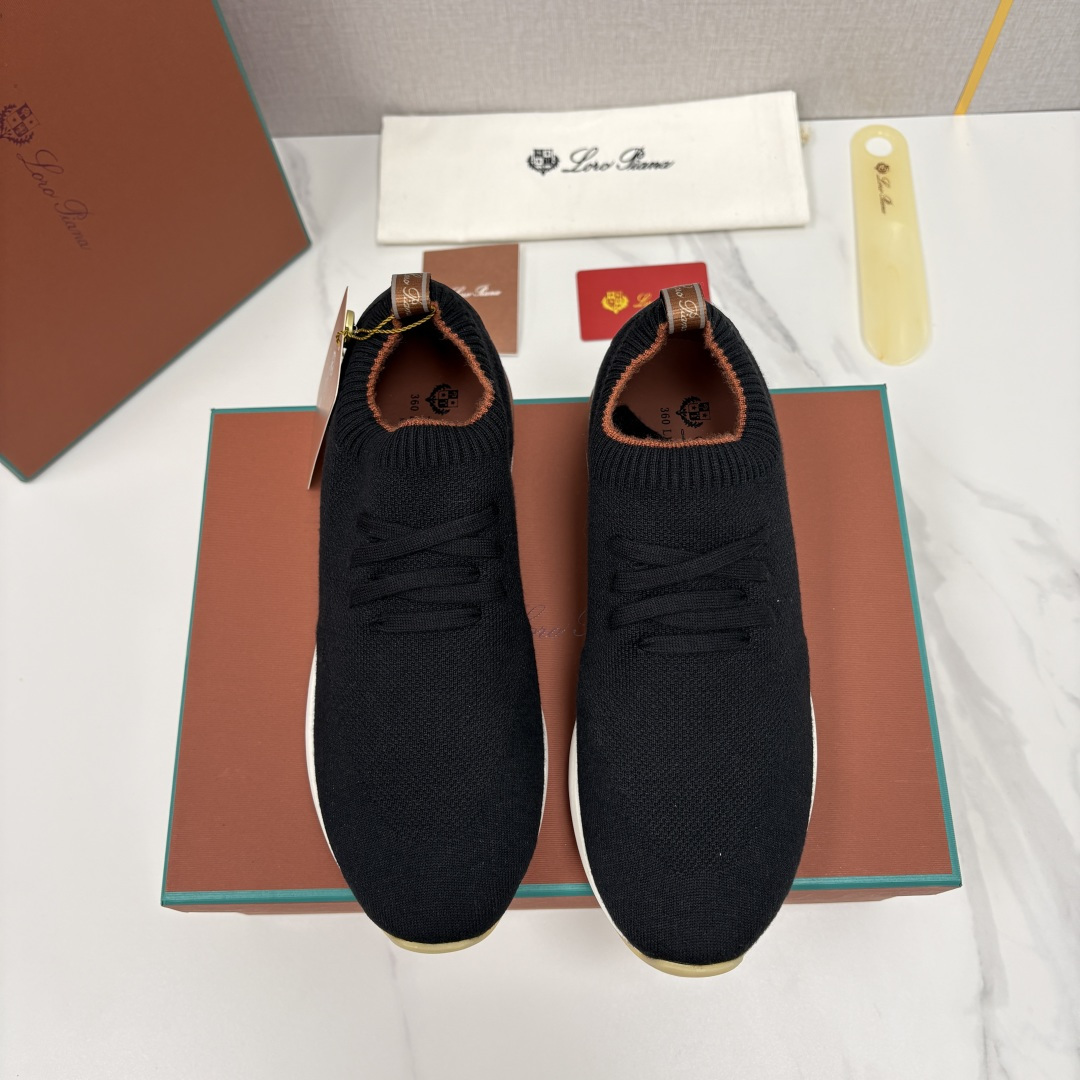 💋💍 LP新品 Loro Pian*  诺悠*翩雅   360 LPFlexy Active 飞织运动鞋