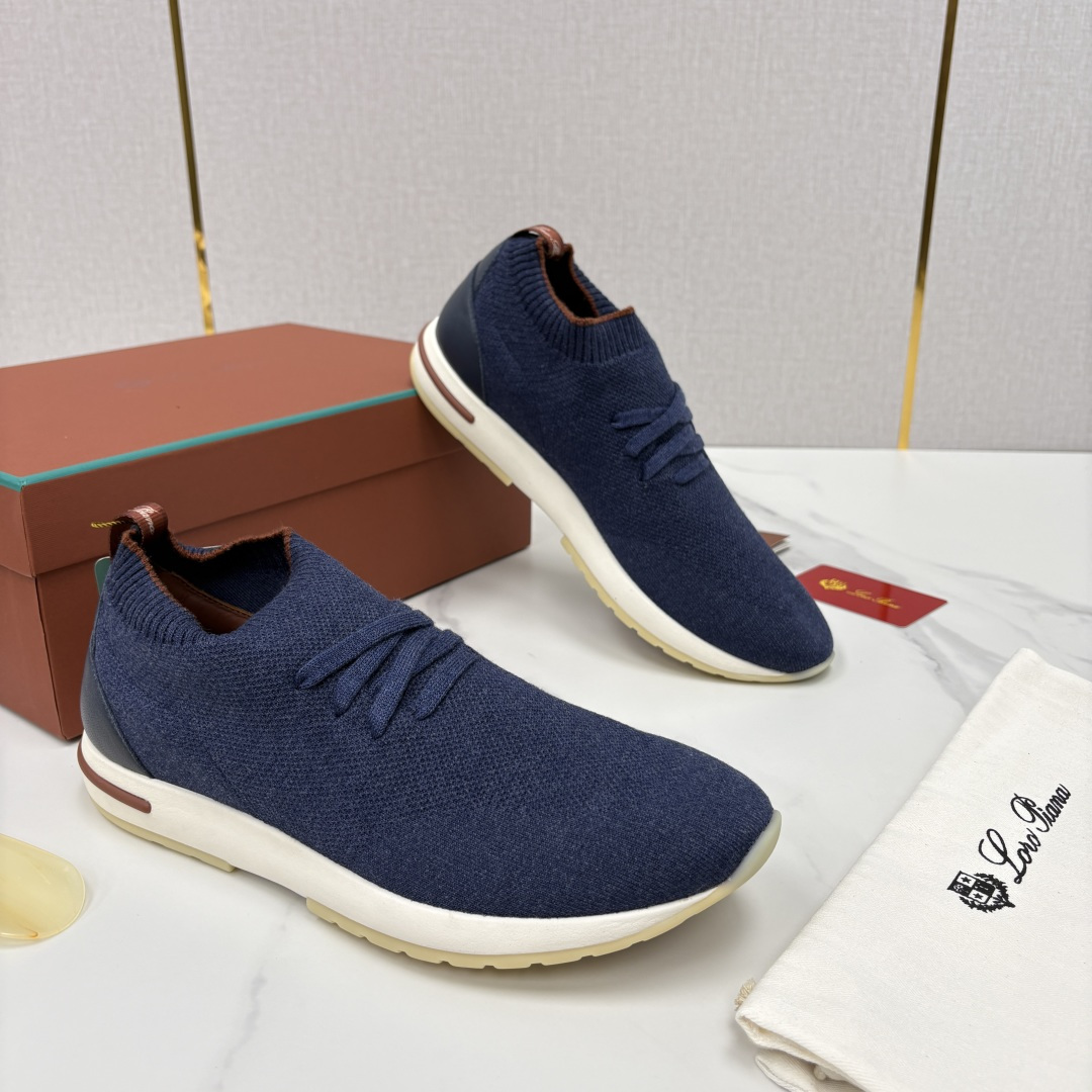 💋💍 LP新品 Loro Pian*  诺悠*翩雅   360 LPFlexy Active 飞织运动鞋
