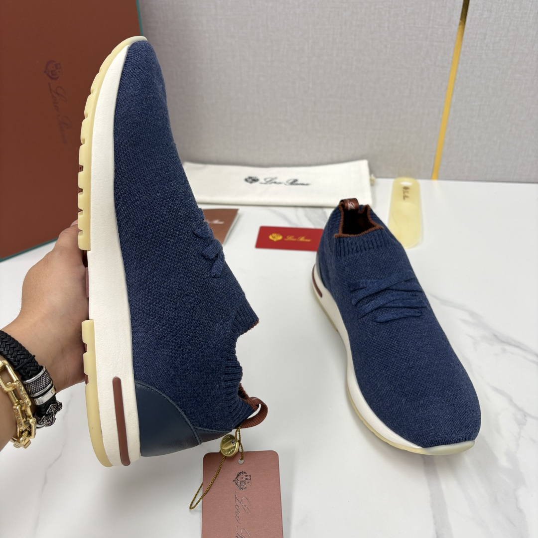 💋💍 LP新品 Loro Pian*  诺悠*翩雅   360 LPFlexy Active 飞织运动鞋