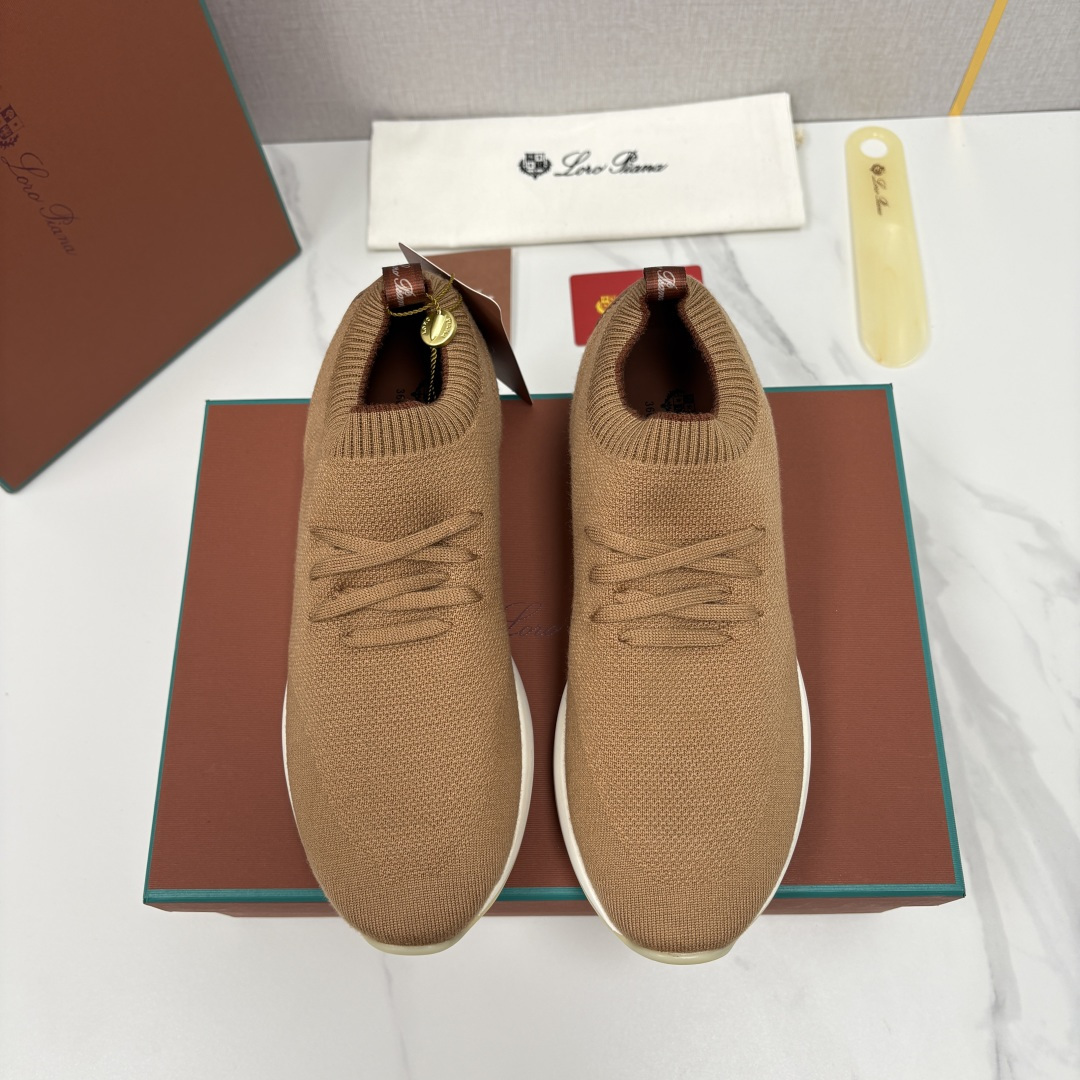💋💍 LP新品 Loro Pian*  诺悠*翩雅   360 LPFlexy Active 飞织运动鞋