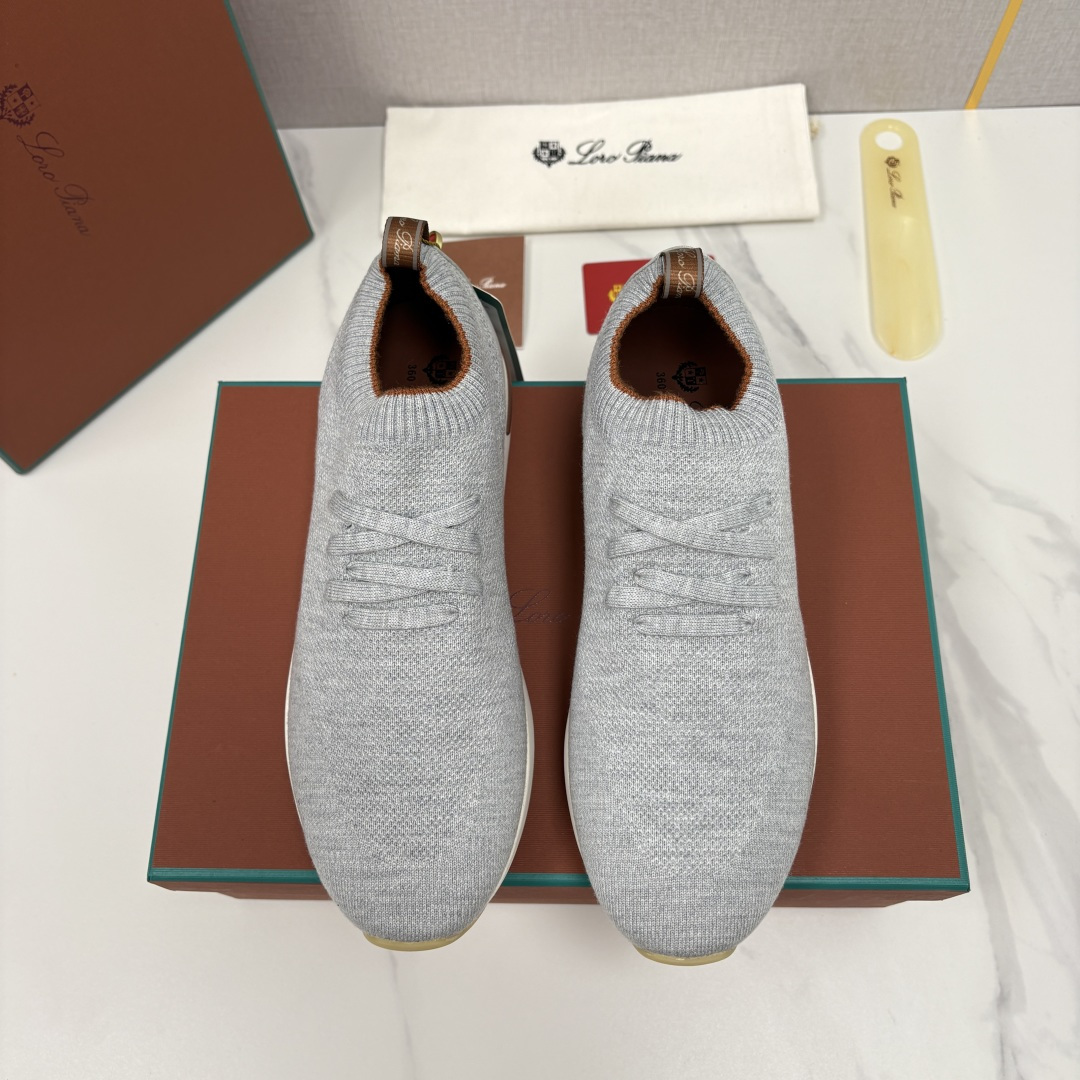 💋💍 LP新品 Loro Pian*  诺悠*翩雅   360 LPFlexy Active 飞织运动鞋