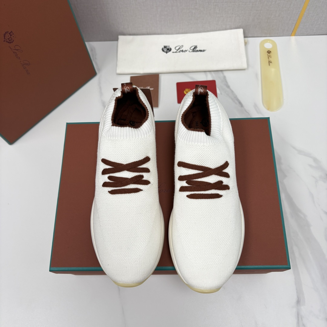 💋💍 LP新品 Loro Pian*  诺悠*翩雅   360 LPFlexy Active 飞织运动鞋