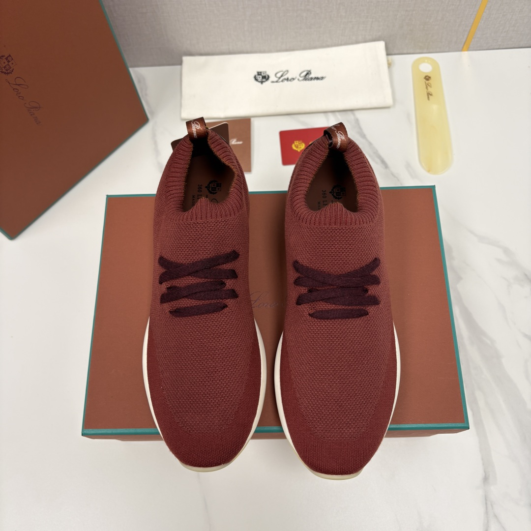 💋💍 LP新品 Loro Pian*  诺悠*翩雅   360 LPFlexy Active 飞织运动鞋
