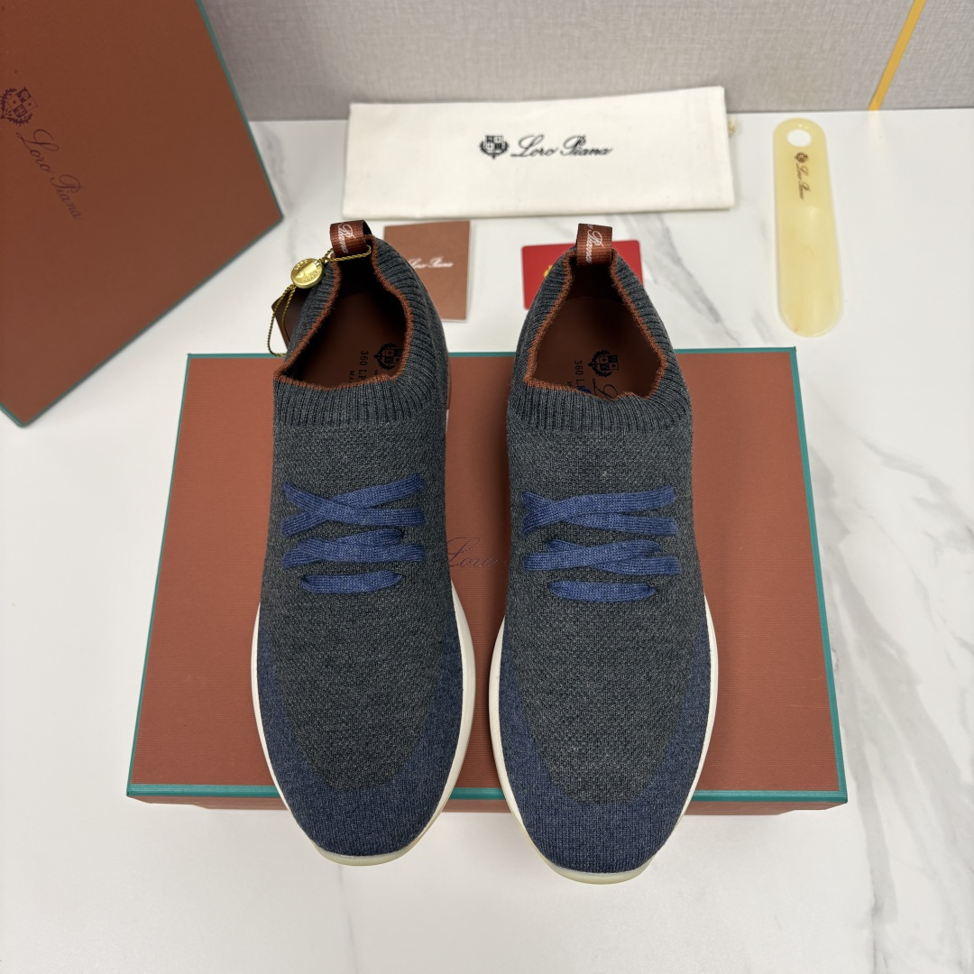 💋💍 LP新品 Loro Pian*  诺悠*翩雅   360 LPFlexy Active 飞织运动鞋
