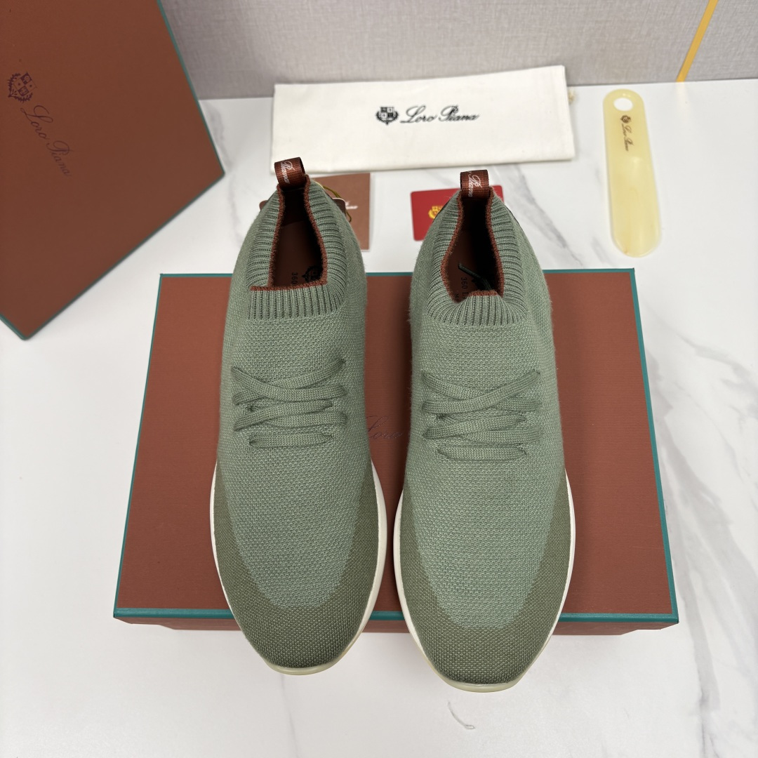 💋💍 LP新品 Loro Pian*  诺悠*翩雅   360 LPFlexy Active 飞织运动鞋