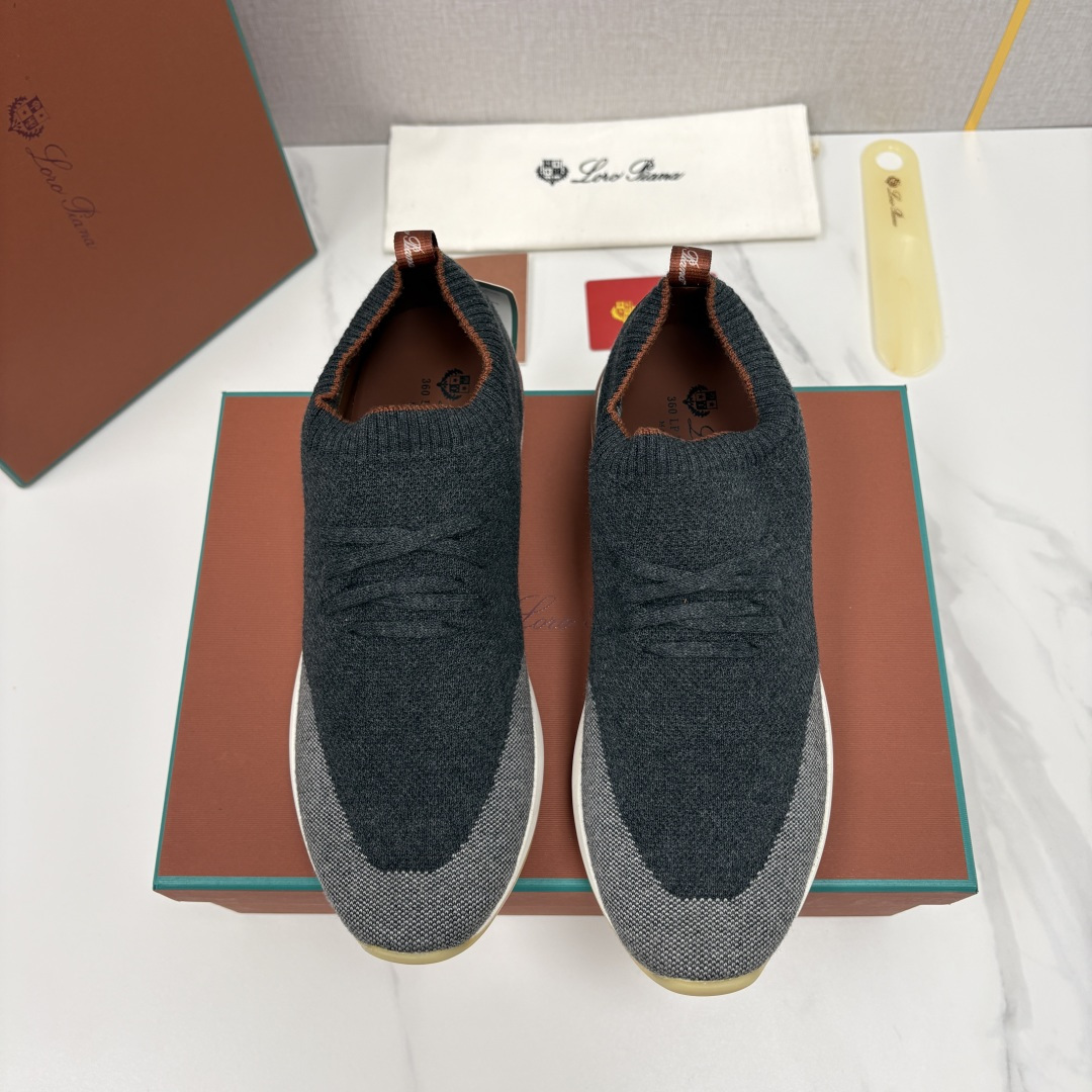💋💍 LP新品 Loro Pian*  诺悠*翩雅   360 LPFlexy Active 飞织运动鞋