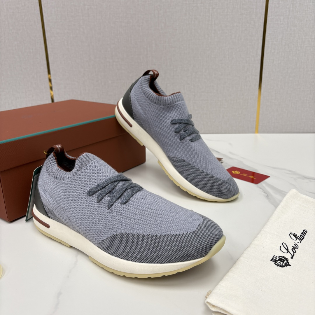 💋💍 LP新品 Loro Pian*  诺悠*翩雅   360 LPFlexy Active 飞织运动鞋