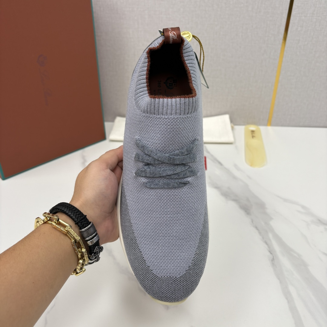 💋💍 LP新品 Loro Pian*  诺悠*翩雅   360 LPFlexy Active 飞织运动鞋