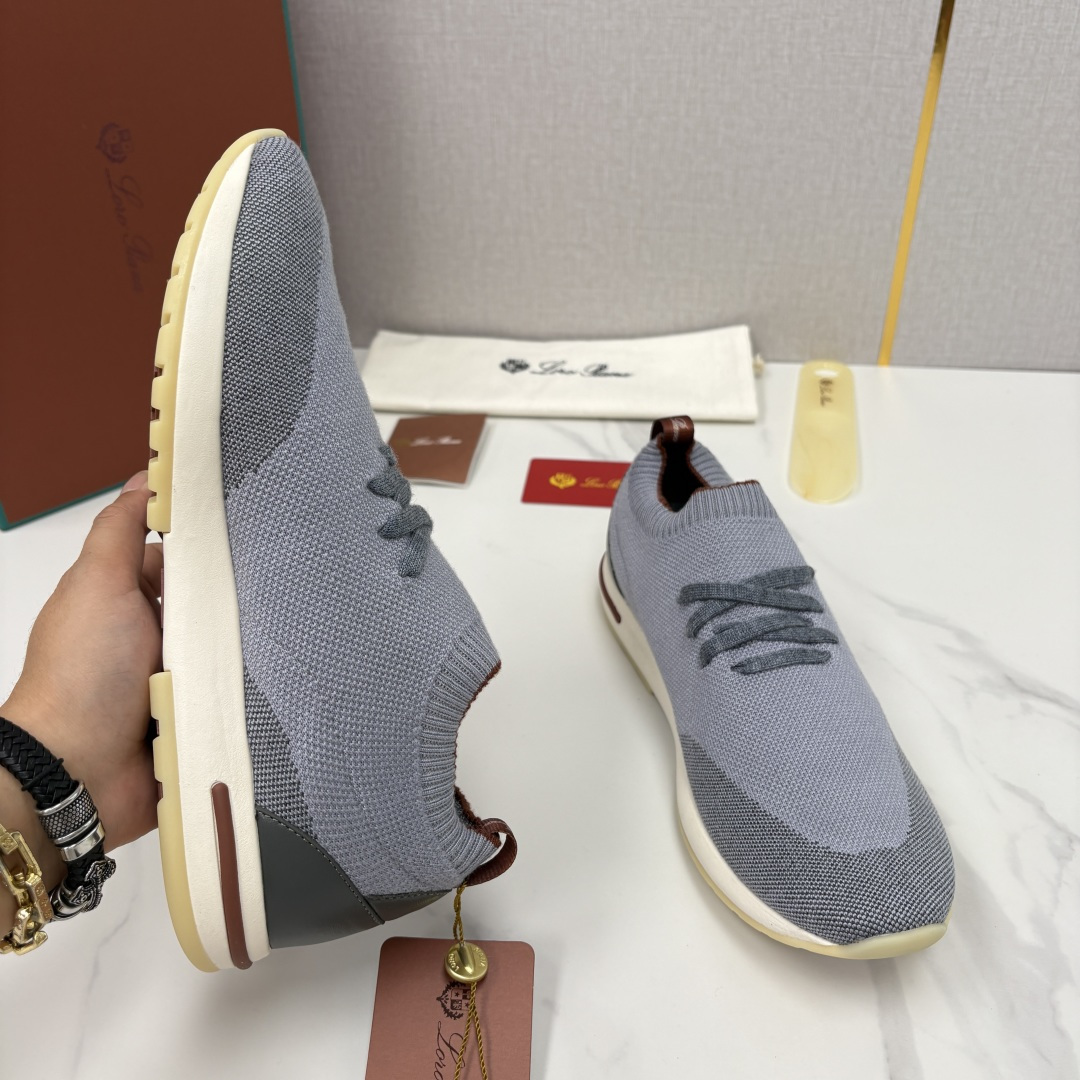 💋💍 LP新品 Loro Pian*  诺悠*翩雅   360 LPFlexy Active 飞织运动鞋