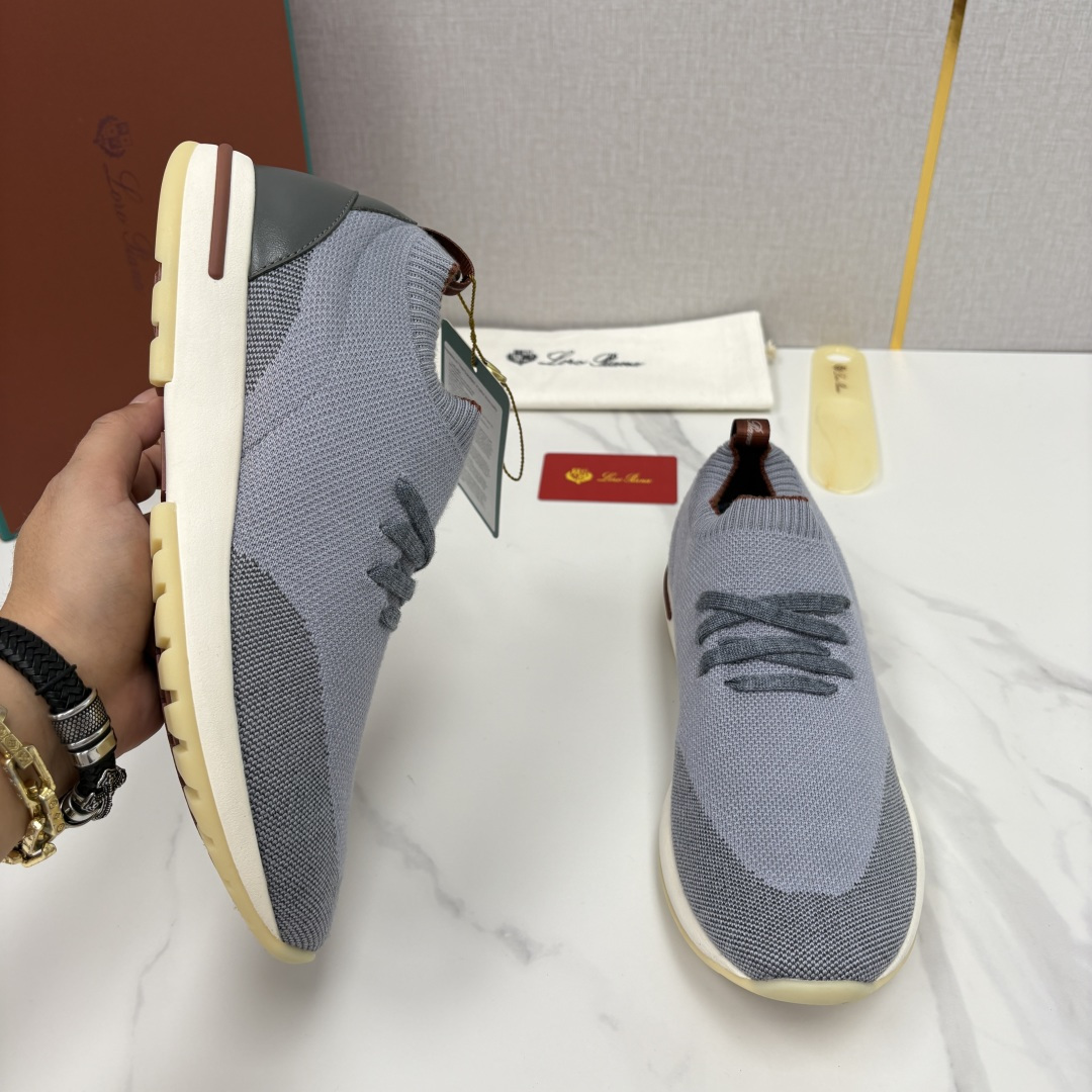 💋💍 LP新品 Loro Pian*  诺悠*翩雅   360 LPFlexy Active 飞织运动鞋