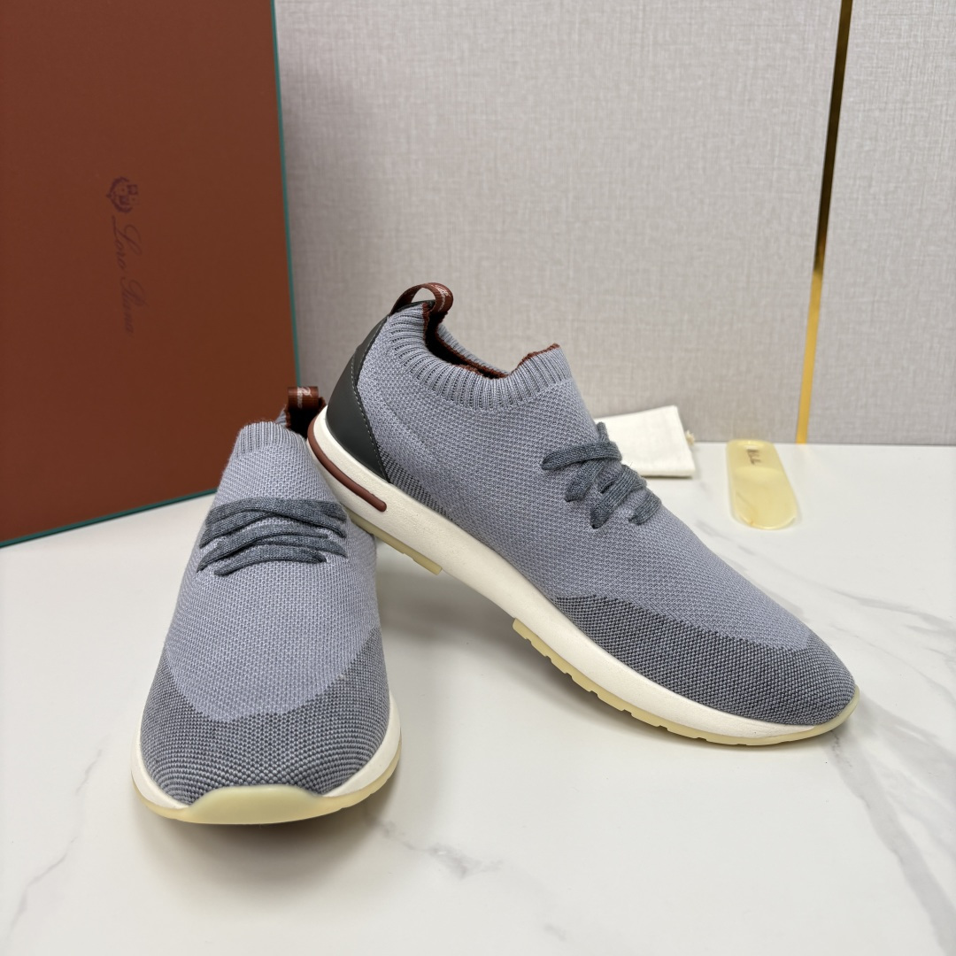 💋💍 LP新品 Loro Pian*  诺悠*翩雅   360 LPFlexy Active 飞织运动鞋