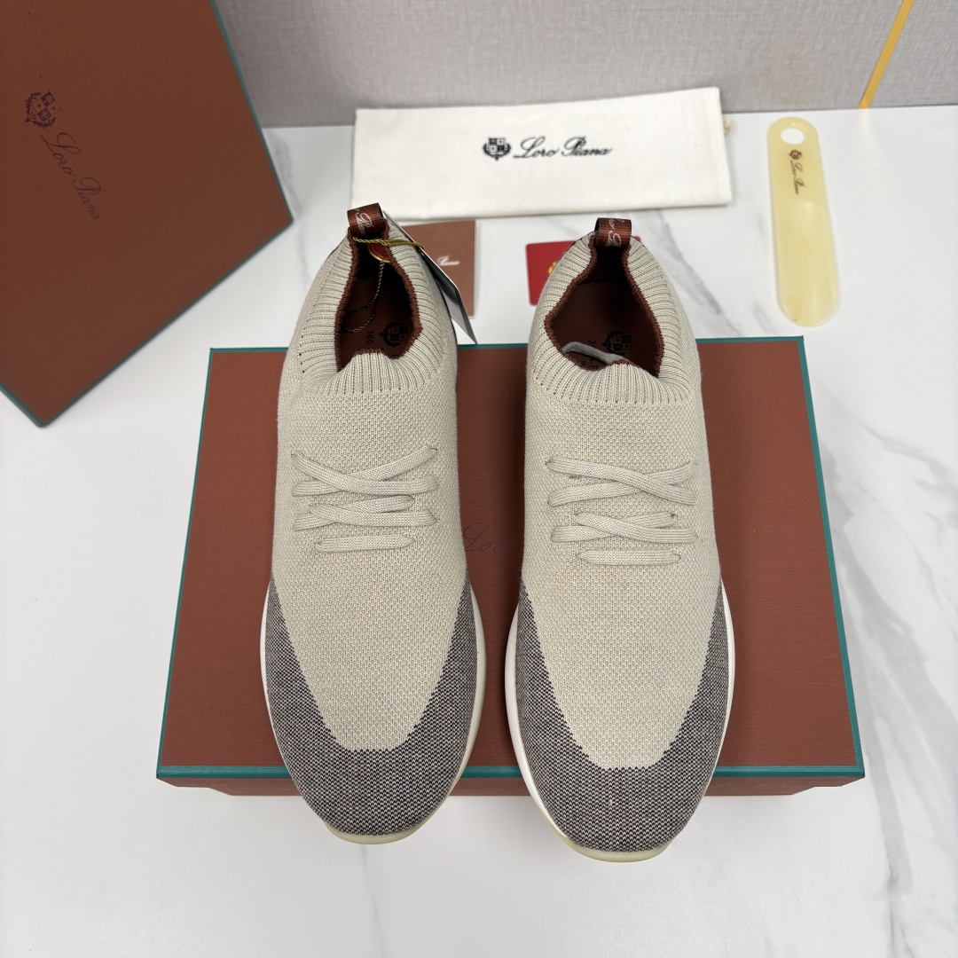 💋💍 LP新品 Loro Pian*  诺悠*翩雅   360 LPFlexy Active 飞织运动鞋