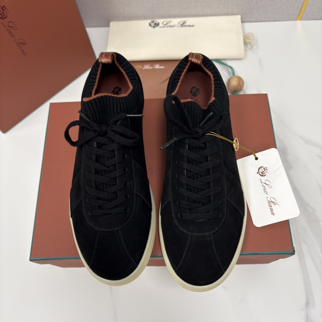 💋💍LP 家新品   Loro Pian*   诺悠*翩雅   Soho Walk 男士德训板鞋    