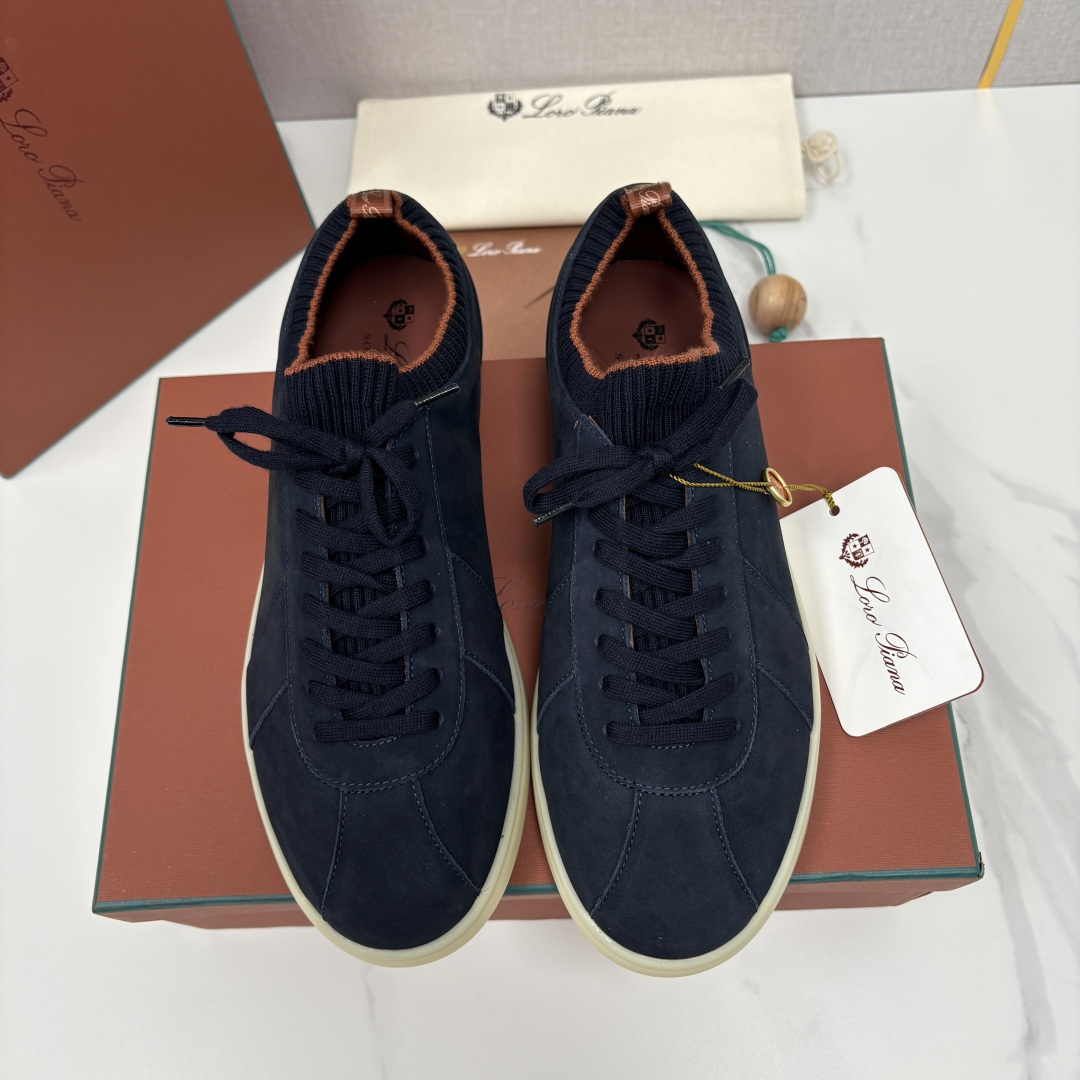 💋💍LP 家新品   Loro Pian*   诺悠*翩雅   Soho Walk 男士德训板鞋    