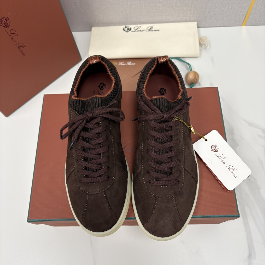💋💍LP 家新品   Loro Pian*   诺悠*翩雅   Soho Walk 男士德训板鞋    