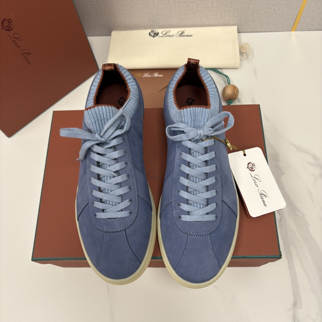 💋💍LP 家新品   Loro Pian*   诺悠*翩雅   Soho Walk 男士德训板鞋    