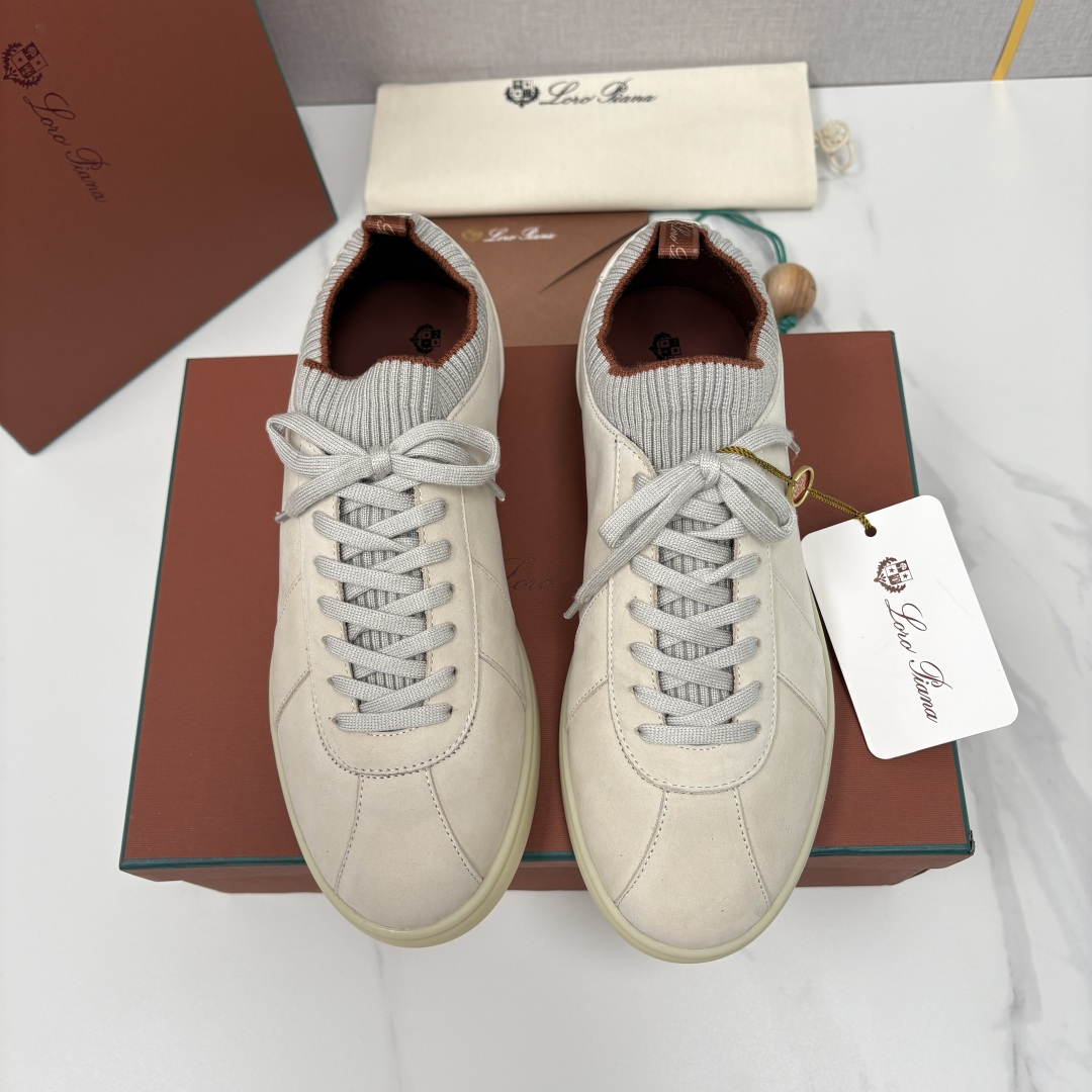 💋💍LP 家新品   Loro Pian*   诺悠*翩雅   Soho Walk 男士德训板鞋    
