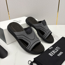 💋💍Berlut* 布鲁提 2024夏季新品系列 灵感新季 新款 Shadow 针织与皮革拖鞋 💋💍Berlut* 布鲁提 2024夏季新品系列 灵感新季 新款 Shadow 针织与皮革拖鞋