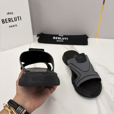 💋💍Berlut* 布鲁提 2024夏季新品系列 灵感新季 新款 Shadow 针织与皮革拖鞋 💋💍Berlut* 布鲁提 2024夏季新品系列 灵感新季 新款 Shadow 针织与皮革拖鞋