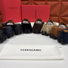 💋💍SF 菲拉~Ferragam* 新品GANCINI扣饰开车莫卡辛鞋 一脚蹬豆豆鞋便鞋 采用进 💋💍SF 菲拉~Ferragam* 新品GANCINI扣饰开车莫卡辛鞋 一脚蹬豆豆鞋便鞋 采用进