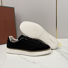 💋💍LP 家新品 LoroPian*/诺悠-翩雅 官方新款男士休闲德训鞋 牛皮拼接板鞋 奢华质感 💋💍LP 家新品 LoroPian*/诺悠-翩雅 官方新款男士休闲德训鞋 牛皮拼接板鞋 奢华质感