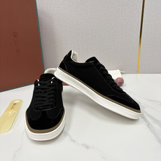 💋💍LP 家新品 LoroPian*/诺悠-翩雅 官方新款男士休闲德训鞋 牛皮拼接板鞋 奢华质感 💋💍LP 家新品 LoroPian*/诺悠-翩雅 官方新款男士休闲德训鞋 牛皮拼接板鞋 奢华质感