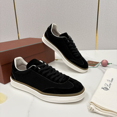 💋💍LP 家新品 LoroPian*/诺悠-翩雅 官方新款男士休闲德训鞋 牛皮拼接板鞋 奢华质感 💋💍LP 家新品 LoroPian*/诺悠-翩雅 官方新款男士休闲德训鞋 牛皮拼接板鞋 奢华质感