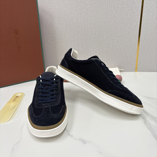 💋💍LP 家新品 LoroPian*/诺悠-翩雅 官方新款男士休闲德训鞋 牛皮拼接板鞋 奢华质感 💋💍LP 家新品 LoroPian*/诺悠-翩雅 官方新款男士休闲德训鞋 牛皮拼接板鞋 奢华质感