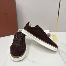 💋💍LP 家新品 LoroPian*/诺悠-翩雅 官方新款男士休闲德训鞋 牛皮拼接板鞋 奢华质感 💋💍LP 家新品 LoroPian*/诺悠-翩雅 官方新款男士休闲德训鞋 牛皮拼接板鞋 奢华质感
