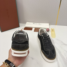 💋💍LP 家新品 LoroPian*/诺悠-翩雅 官方新款男士休闲德训鞋 牛皮拼接板鞋 奢华质感 💋💍LP 家新品 LoroPian*/诺悠-翩雅 官方新款男士休闲德训鞋 牛皮拼接板鞋 奢华质感