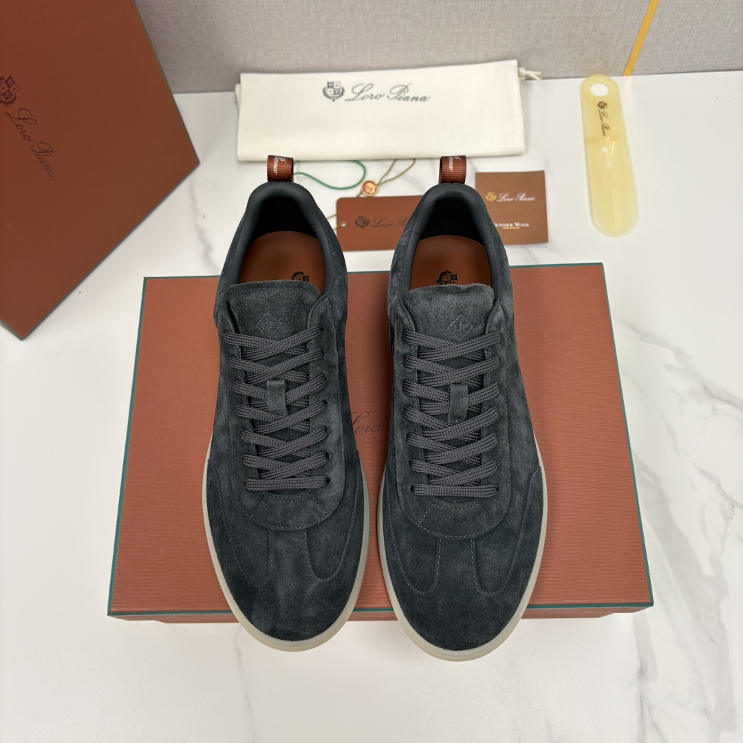 💋💍LP 家新品   Loro Pian*   诺悠*翩雅   Soho Walk 男士德训板鞋    