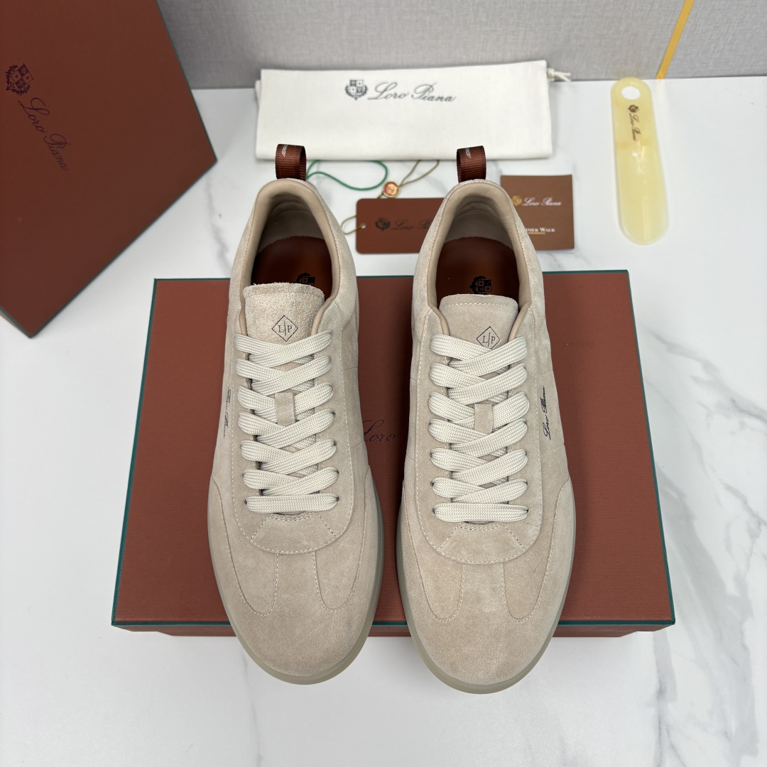 💋💍LP 家新品   Loro Pian*   诺悠*翩雅   Soho Walk 男士德训板鞋    
