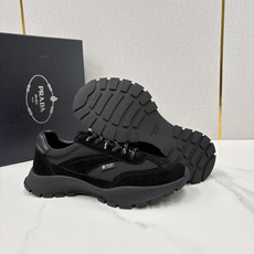 💋💍P家新品 情侣款👩❤️👨 Prad* 普拉-达 Collapse 网面与绒面皮革弹力运动鞋 💋💍P家新品 情侣款👩❤️👨 Prad* 普拉-达 Collapse 网面与绒面皮革弹力运动鞋