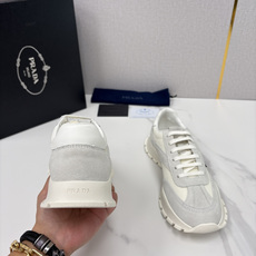 💋💍P家新品 情侣款👩❤️👨 Prad* 普拉-达 Collapse 网面与绒面皮革弹力运动鞋 💋💍P家新品 情侣款👩❤️👨 Prad* 普拉-达 Collapse 网面与绒面皮革弹力运动鞋