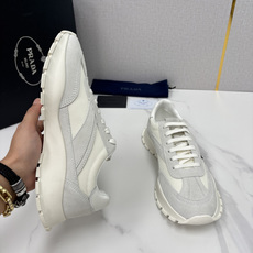 💋💍P家新品 情侣款👩❤️👨 Prad* 普拉-达 Collapse 网面与绒面皮革弹力运动鞋 💋💍P家新品 情侣款👩❤️👨 Prad* 普拉-达 Collapse 网面与绒面皮革弹力运动鞋