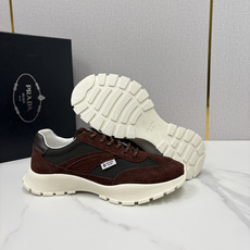 💋💍P家新品 情侣款👩❤️👨 Prad* 普拉-达 Collapse 网面与绒面皮革弹力运动鞋 💋💍P家新品 情侣款👩❤️👨 Prad* 普拉-达 Collapse 网面与绒面皮革弹力运动鞋
