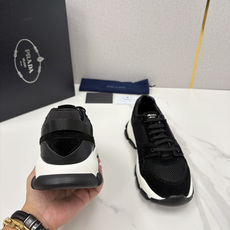 💋💍P家新品 情侣款👩❤️👨 Prad* 普拉-达 Collapse 网面与绒面皮革弹力运动鞋 💋💍P家新品 情侣款👩❤️👨 Prad* 普拉-达 Collapse 网面与绒面皮革弹力运动鞋