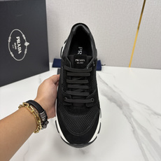 💋💍P家新品 情侣款👩❤️👨 Prad* 普拉-达 Collapse 网面与绒面皮革弹力运动鞋 💋💍P家新品 情侣款👩❤️👨 Prad* 普拉-达 Collapse 网面与绒面皮革弹力运动鞋
