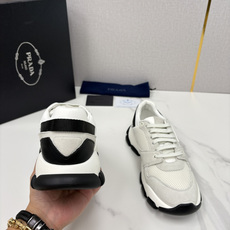 💋💍P家新品 情侣款👩❤️👨 Prad* 普拉-达 Collapse 网面与绒面皮革弹力运动鞋 💋💍P家新品 情侣款👩❤️👨 Prad* 普拉-达 Collapse 网面与绒面皮革弹力运动鞋