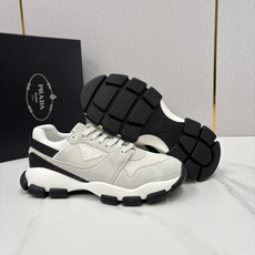 💋💍P家新品 情侣款👩❤️👨 Prad* 普拉-达 Collapse 网面与绒面皮革弹力运动鞋 💋💍P家新品 情侣款👩❤️👨 Prad* 普拉-达 Collapse 网面与绒面皮革弹力运动鞋