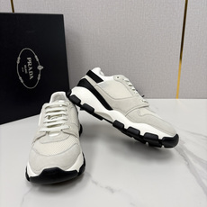 💋💍P家新品 情侣款👩❤️👨 Prad* 普拉-达 Collapse 网面与绒面皮革弹力运动鞋 💋💍P家新品 情侣款👩❤️👨 Prad* 普拉-达 Collapse 网面与绒面皮革弹力运动鞋