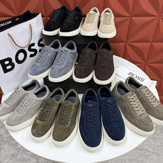 💋💍BOSS 男士新款 HUG*O BOSS男士休闲德训鞋 运动休闲的质感平衡。采用头层反毛牛皮 💋💍BOSS 男士新款 HUG*O BOSS男士休闲德训鞋 运动休闲的质感平衡。采用头层反毛牛皮