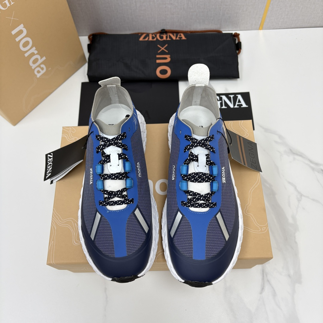 💋💍杰尼-亚 ZEGNA × norda™ 001 联名越野跑鞋运动鞋｜奢雅格调×专业户外性能全能之作 