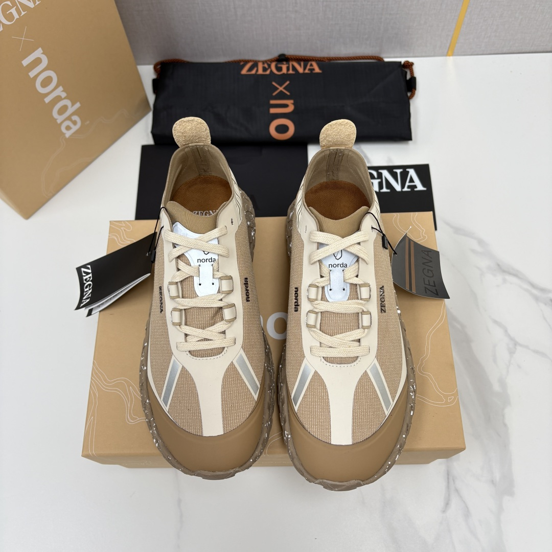 💋💍杰尼-亚 ZEGNA × norda™ 001 联名越野跑鞋运动鞋｜奢雅格调×专业户外性能全能之作 