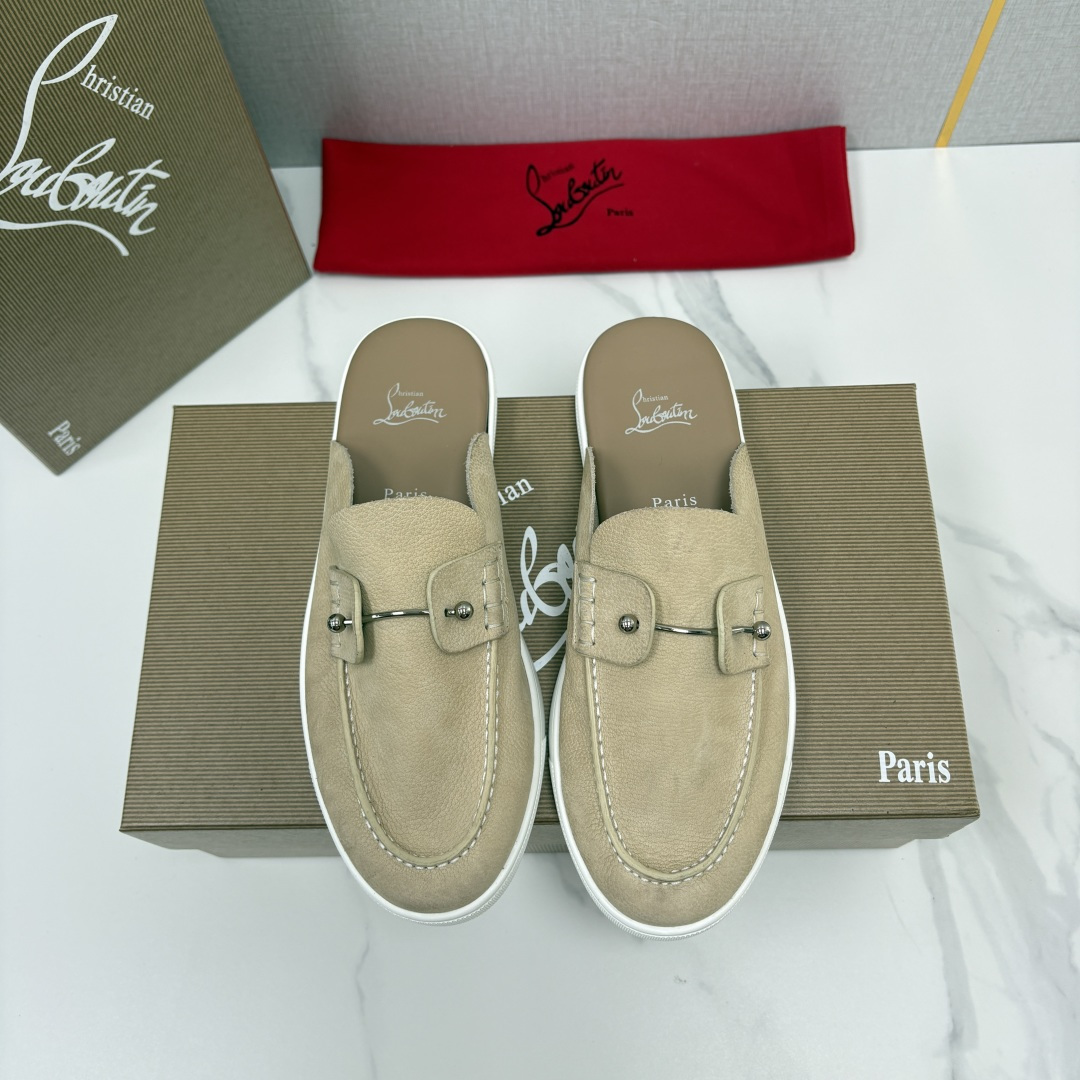 💋💍CL家官方同步新品   🆑Christia* Loubouti*（红底鞋）  Chambeliboat 意大利男士半